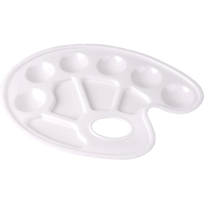 Plastová paleta na míchání barev COOL BY VICTORIA – 10 misek 22 × 16,5 cm – Zboží Dáma