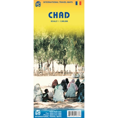 mapa Chad 1:1,5 mil. ITM