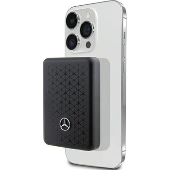 Mercedes Преносима батерия Mercedes MEPB5KMESTK, 15W, 5000mAh, черна / черна, MagSafe (KXG0075347)