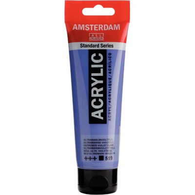 Amsterdam Standard Akrylová barva 120ml Ultramarine Violet Light