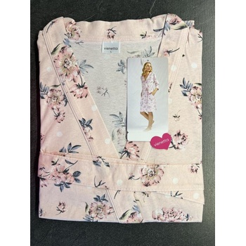 Župan ružový kvetinkový