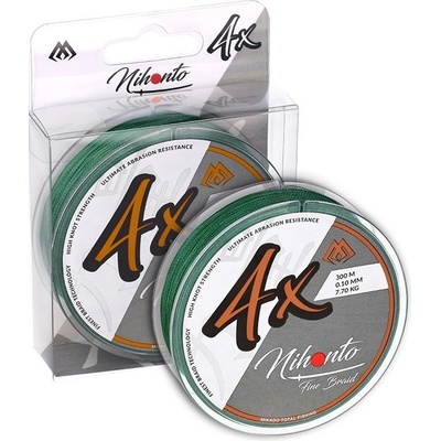 Mikado šnúra Nihonto Fine Braid Green 300m 0,20mm 16,6kg