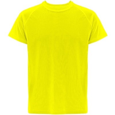 Move tričko s krátkym rukávom fluorescenčné žlté