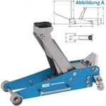 GÜDE Крик хидравличен нископрофилен GÜDE GRH 2.5/460 AL/ 2.5 т/ 100mm (GUDE 18037)
