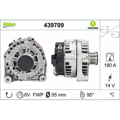 VALEO Alternátor 439709