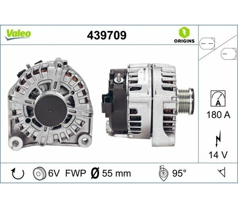 VALEO Alternátor 439709