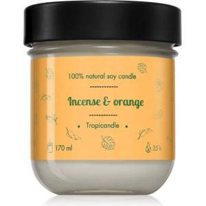 TROPIKALIA Incense & Orange ароматна свещ 170ml