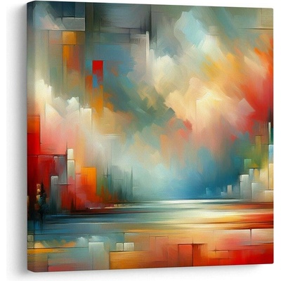 Obraz dynamická abstrakce - 70x70