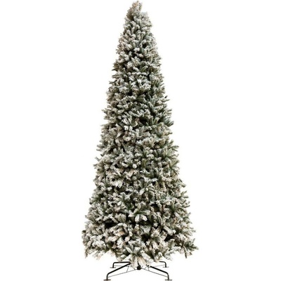 J-Line by Jolipa Vánoční veliký zasněžený strom jedle Snowy Tree - 200*200*450 cm - J-Line by Jolipa