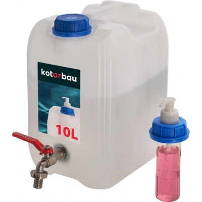 KOTARBAU kanystr na vodu s kohoutkem 10 l