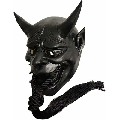 Halloweenská maska Hannya