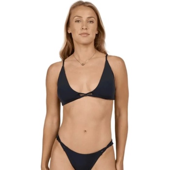 SALTY CREW Seafarer solids tall tri bikini top - Blue (Bold Blue)