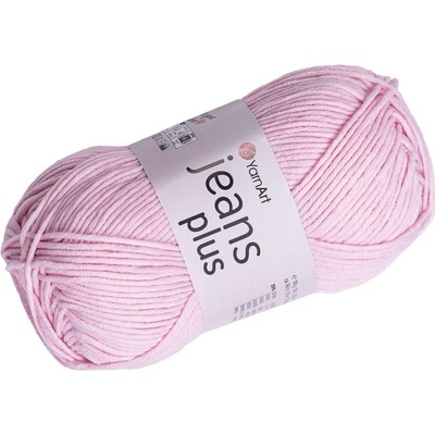 Pletací příze Gina / Jeans Plus 100 g Varianta: 5 (74) růžová nejsv., Balení: 1 ks 44659/90497/204184
