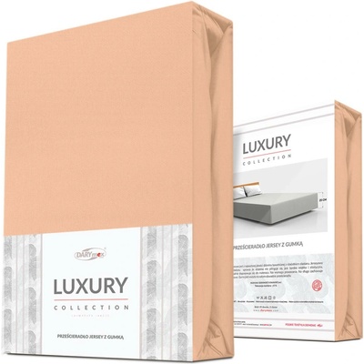 Darymex elastické jersey prostěradlo světlerůžové 90X200x30