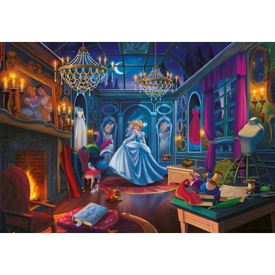Clementoni Disney Princess Navždy šťastní Popoluška 500 dielov