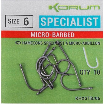 Korum Xpert Specialist Hooks vel.10 10 ks