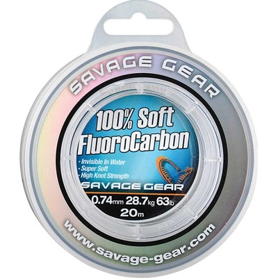 Savage Gear Soft Fluoro Carbon 20 m 0,60 mm 21,6 kg