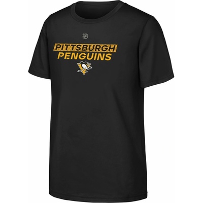 Outerstuff detské tričko Pittsburgh Penguins Apro Wordmark Tee