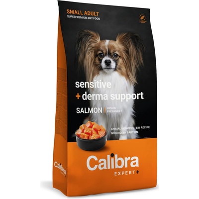 Calibra Dog Expert+ Adult Small Sensitive & Derma Support 1,5 kg