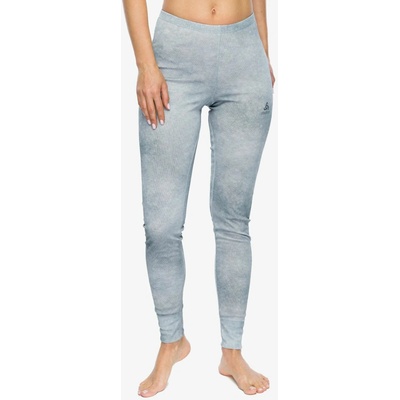 Odlo Active Warm X Pow BL Bottom Long silver grey