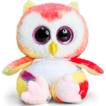 Keel Toys Плюшена играчка Keel Toys Animotsu - Бухалче, цветно, 15 cm (SF0960)