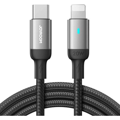 Joyroom S-CL020A10 USB Lightning Typ C 20W, 1,2m, černý