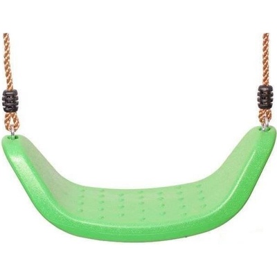 JustFun závěsná houpačka plastová Prak světle zelená