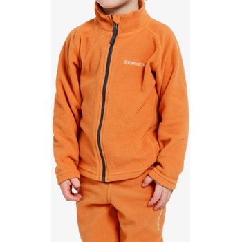 Didriksons Monte Full Zip orange jam