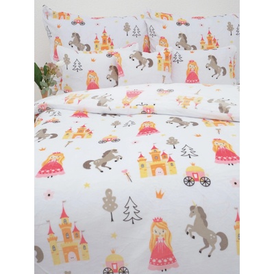 MKLuzkoviny.cz Povlečení mikroplyš Exclusive Kouzelné království 140x200 70x90 – Sleviste.cz