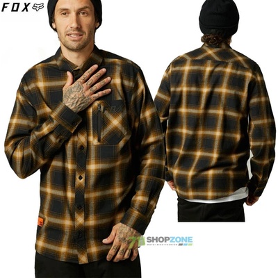 Fox flanelová košeľa Gamut stretch flannel