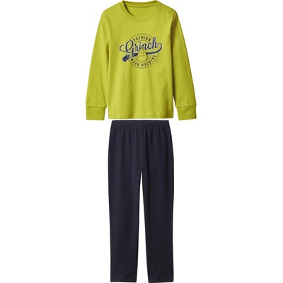 Chlapecké pyžamo Grinch zelená navy modrá
