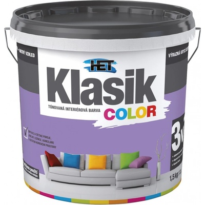HET Klasik color 1,5 kg KC 347 fialový