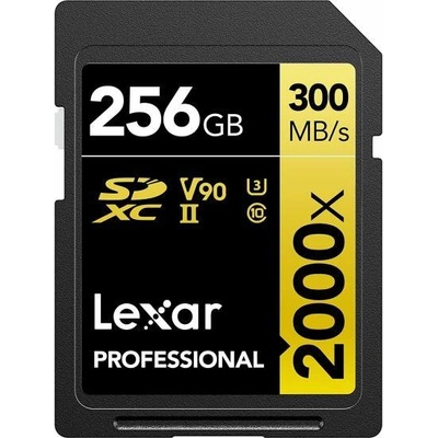 Lexar Professional 2000x SDXC 256GB CL10/UHS-II/U3/V90 (LSD2000256G-BNNNG)