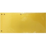 FORTUNA Разделителна лента FORTUNA 105x235mm картон жълт 50 броя