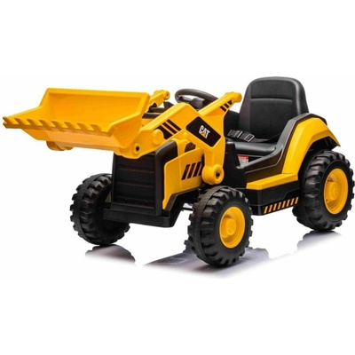 BENEO elektrický Báger Caterpillar so svahovacou lyžicou žltá