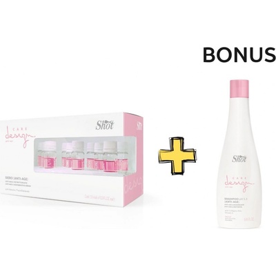 Shot Design Care Anti-Age Restructuring Serum - rekonštrukčné ampulky, 10x10 ml