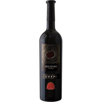Casa Vinicola Coppi Primitivo Gioia del Colle Senatore 2017 13,5% 0,75 l (holá láhev)