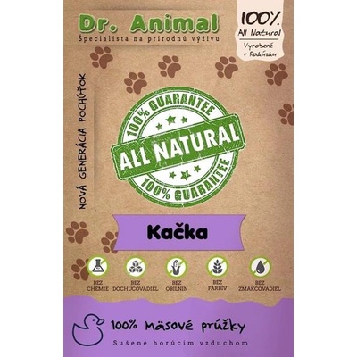 Dr.Animal kačka prúžky mäsa 80 g