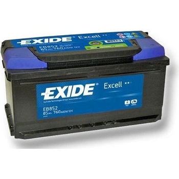 Exide Excell 12V 85Ah 760A EB852