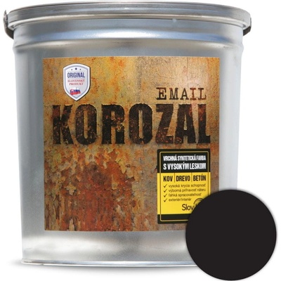 Slovlak Korozal email 3kg Čierny