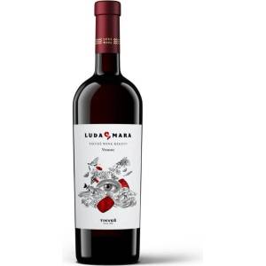 Тиквеш Luda Mara Vranec - червено вино 750ml