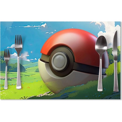 Sablio Prestieranie Pokemon ball Krajina 40x30cm