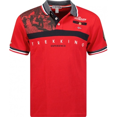 Geographical Norway pánska polokošeľa Kevyn Men červená