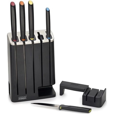 Joseph Joseph Stojan s noži a brouskem Elevate Knives SlimBlock 10537