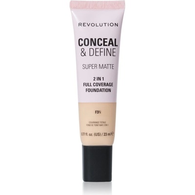 Makeup Revolution Conceal & Define matující make-up F3N 23 ml