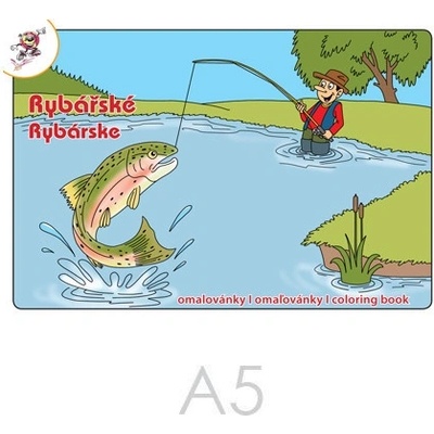 Omaľovánka A5 Rybári