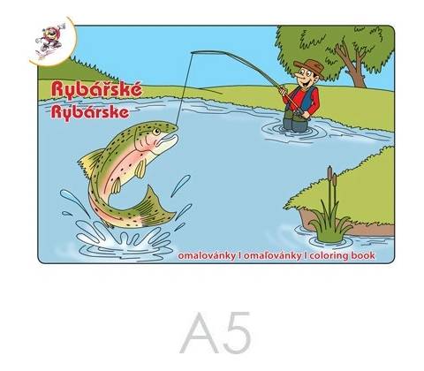 Omaľovánka A5 Rybári