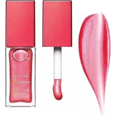 Clarins Paris Lip Comfort Oil Shimmer olej na pery 04 pink lady 7 ml