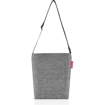 reisenthel taška cez rameno S taška cez rameno tote bag taška cez rameno taška polyesterová tkanina Twist Strieborná 4 7 l HY7052
