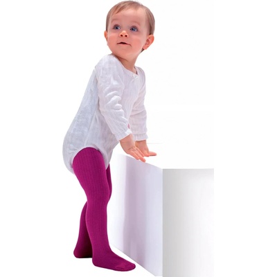 KNITTEX dívčí punčocháče Puchatki krémová